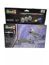 REVELL 63711 MESSERSCHMITT ME262 и P-51B МУСТА
