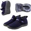 ЗИМНИЕ СНЕЖНЫЕ БОТИНКИ С УТЕПЛЕННЫМ ТЕМНО-СИНИМ УНИСЕКС 43