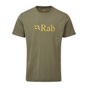 Мужская футболка Rab Stance Logo светлый хаки M