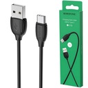 KABEL BOROFONE BX19 USB TYPE-C 3A 1M CZARNY