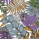 ТОЛСТЫЙ МАСЛЯНИК СОВРЕМЕННЫЙ МАСЛЯНИК ЦВЕТНЫЕ ЛИСТЬЯ 100х140