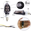 ПОВОРОТНИКИ LED (СВІТЛОДІОД) (СВІТЛОДІОД) ДВИГУН 5 LED (СВІТЛОДІОД) (СВІТЛОДІОД) 12V 6W УНІВЕРСАЛЬНІ 4 SZT.  фото 9