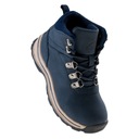 Detská trekingová obuv WADI MID JR 34 Dominujúca farba modrá