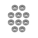 10 ШТУК СТАЛЬНЫХ ПОДШИПНИК KULKOWYCH 699ZZ PODWOJNIE EKRANOWANE 9X20X6MM  фото 10