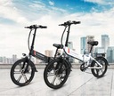 Składany rower elektryczny SAMEBIKE motorower e-bike 80km 20'' 350W 35KM/H EAN (GTIN) 774542356382