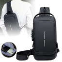 СУМКА-СЛИНГ НАГРУДНАЯ СУМКА, МУЖСКАЯ СУМКА НА ПЛЕЧЕ, ЗАЩИТА ПАРОЛЕМ