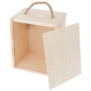 Деревянный ящик, контейнер для баночки меда BOX