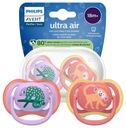 Пустышка PHILIPS AVENT ULTRA AIR 18 м+ ДЫШАЩАЯ + ЧЕХОЛ