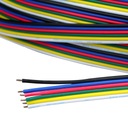 KABEL PRZEWÓD DO TAŚMY LED RGB+CCT 6 ŻYŁ / 1 METR