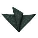 Čierna zelená vreckovka žakárová vreckovka do vrecka saka Paisley Kód výrobcu Posz/żak/48