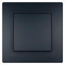SCHNEIDER Asfora одиночный разъем IP44 антрацитовый