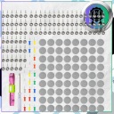КОМПЛЕКТ РЕМОНТНИЙ DO СТЕЛІ АВТО 100SZT NITY PINEZKI SRUBOKRET  (18237117159) фото min 7