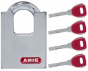 НАВЕСНОЙ ЗАМОК ABUS С КРЫШКОЙ YAKE 4 КЛЮЧА 838CS/40