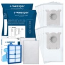 8 СУМОК + HEPA-ФИЛЬТР ДЛЯ PHILIPS FC 9170,9071,8022