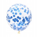 Воздушные шары на день рождения, 12 шт, синий номер, 5 лет