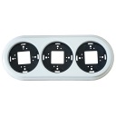 ANTICA керамика TRIPLE FRAME 3 НАВЕРХНОСТНЫЙ, БЕЛЫЙ