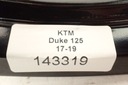 KTM Duke 125 17-19 Felga tył 17&quot;x4.00 Model Duke