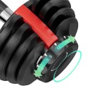Гантелі Underfit Бітумні Регульований 24Kg