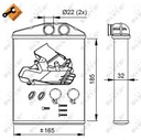 54275 CALENTADOR OPEL VECTRA C 02- 