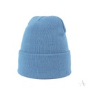Niebieska czapka beanie