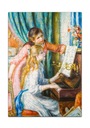 Drevené puzzle Renoir Dievčatá pri klavíriA3