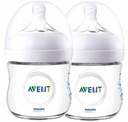 2 бутылочки AVENT Natural 125 мл + соска 0 м