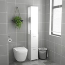 vidaXL Kúpeľňová skrinka, vysoký lesk, biela, 25x26,5x170 cm Značka VidaXL