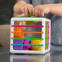 ELASTICKÁ KOCKA SORTER INÝBIN FAT BRAIN TOYS Hmotnosť (s balením) 0.9 kg