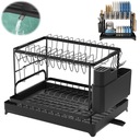 ДРЕНАЖ ДЛЯ СУШКИ ПОСУДЫ С ДВУХУРОВНЕВЫМ СЛИВОМ