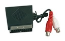 АУДИО-адаптер EURO SCART 2 RCA Адаптер Optex