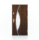 Наружные стальные двери 90/55 REFLEX WALNUT