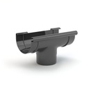 Желоб GAMRAT СЛИВНАЯ ВОРОНКА 100/90 мм ГРАФИТ