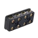 РАЗЪЕМ ЭЛЕКТРИЧЕСКИХ ПРОВОДОВ C360, 4 КОНТАКТНЫЙ