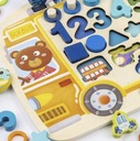 Игрушка-головоломка-сортер из деревянных обучающих блоков в подарок детям