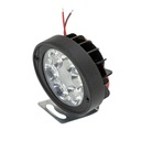 LED lampa 18W - 6 LED motocykel štvorkolka skúter hliníkový chladič Výrobca dielov ZF