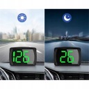 БАГАТОФУНКЦІОНАЛЬНИЙ СПІДОМЕТР LED (СВІТЛОДІОД) GPS HUD ЦИФРОВИЙ KM/H 80 X 54MM Z АДАПТЕР  (18840101546) фото min 9