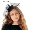 FASCINATOR 2 БРОЖЬ-КЕПКА С ЦВЕТАМИ, УКРАШЕНИЯ