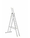 АЛЮМИНИЕВАЯ ЛЕСТНИЦА AWTOOLS 3x13 СТУПЕНЕЙ 150 КГ ADAPA