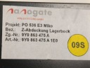 ІНШИЙ ЗАПЧАСТИНА КУЗОВНИЙ PORSCHE CAYENNE (9Y0 9Y3) 9Y0863475A  (18282048841) фото min 5