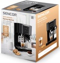 Bankový tlakový kávovar Sencor SES 4040BK 1450 W čierny Hmotnosť (s balením) 4.3 kg