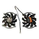 85MM 4PIN GPU Fan Graphics Card Cooling fan Fan Kolor czarny
