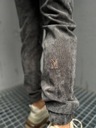 Nohavice La Manuel HONESTY grafitové XS S logo sivé Dĺžka nohavíc dlhá