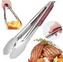 МЕТАЛЛИЧЕСКИЕ КУХОННЫЕ ЩИПЦЫ ДЛЯ ПРИГОТОВЛЕНИЯ МЯСНОГО САЛАТА НА ГРИЛЬ