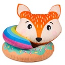 Детская декоративная подушка с плюшевым рисунком талисмана