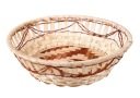 КРУГЛАЯ БАМБУКОВАЯ КОРЗИНА 23x23x7 см