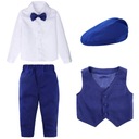 Chlapčenské narodeninové oblečenie modré 4 Vek dieťaťa 4 roky +