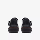 Loafersy skórzane klamrą Clarks Orianna Bar czarne 39 Długość wkładki 0 cm