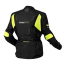 KURTKA TEKSTYLNA OZONE SAHARA BLACK/FLUO YELLOW XS Materiał dominujący inny