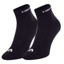 HEAD Ponožky Quarter bielo-šedo-čierne 3-Pak 39- Strih členkové ponožky