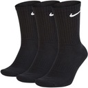 Nike ponožky ponožky čierne vysoké SX4508-001 S